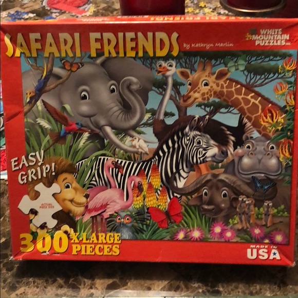 Safari Friends 300 piece puzzle